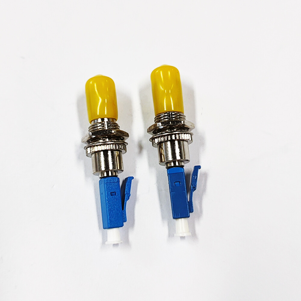 2Pcs ST/UPC Female to LC/UPC Male  Adapter Fiber Optical Coupler US Stock