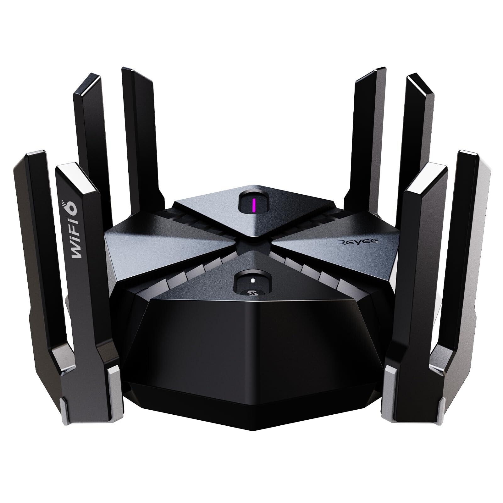 Reyee AX6000 WiFi 6 Router, Wireless 8-Stream Gaming Router, 8 FEMs, 2.5G WAN...
