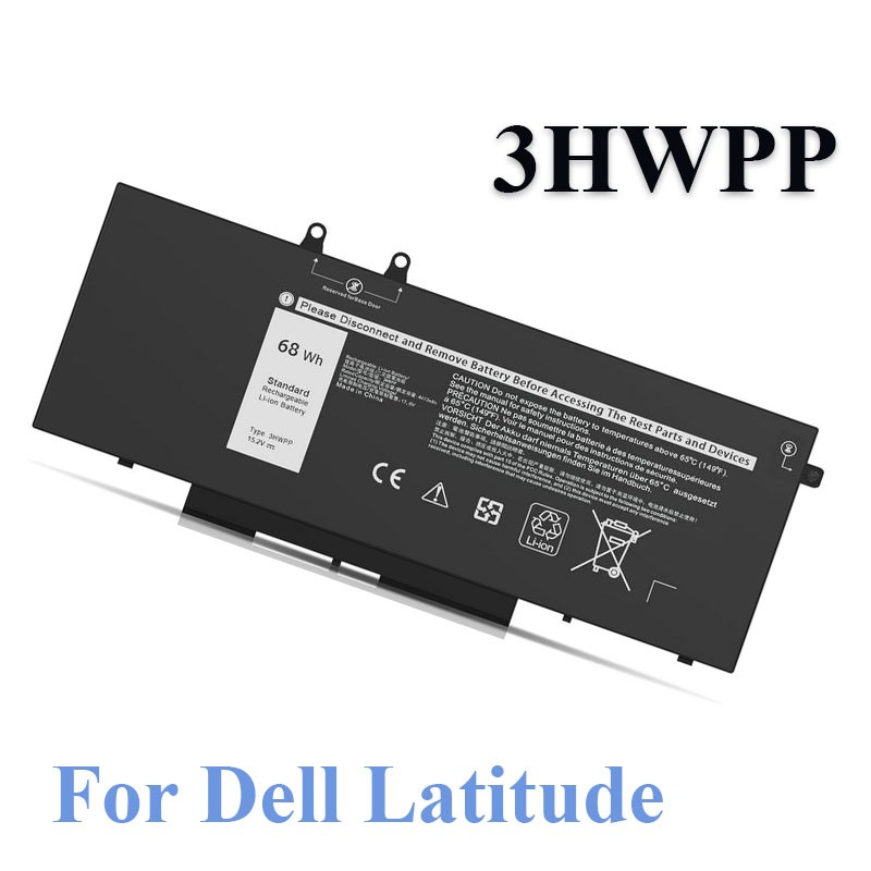 NEW OEM 68WH 3HWPP Battery For Dell Latitude 14 5410 E5410 15 5510 E5510 68WH
