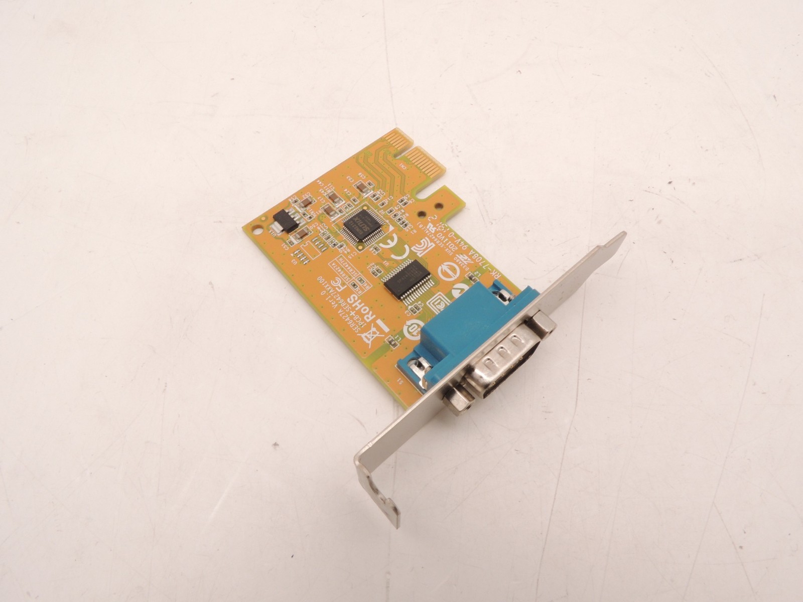 Dell 0NT0HM 1 Port Serial RS232 Desktop PCIe Card Low Profile NT0HM