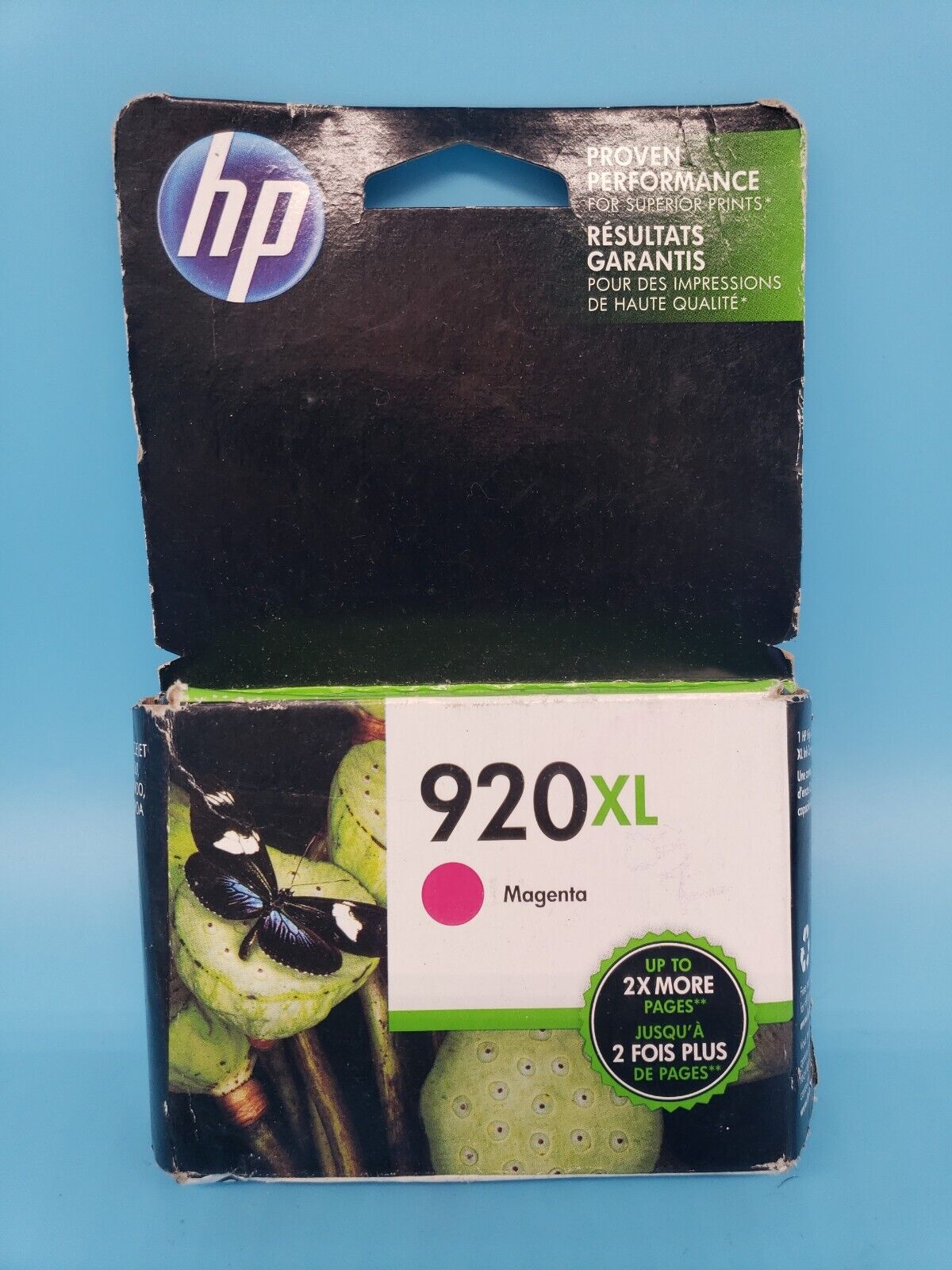 New Unopened Genuine HP OFFICEJET PRO 920XL MAGENTA Ink Sealed/Exp 2017