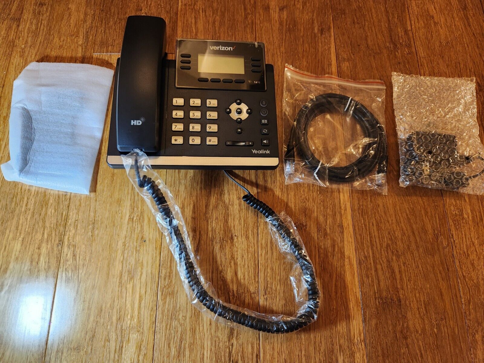 Yealink SIP T41S IP Phone with Stand for Verizon One Talk Reset