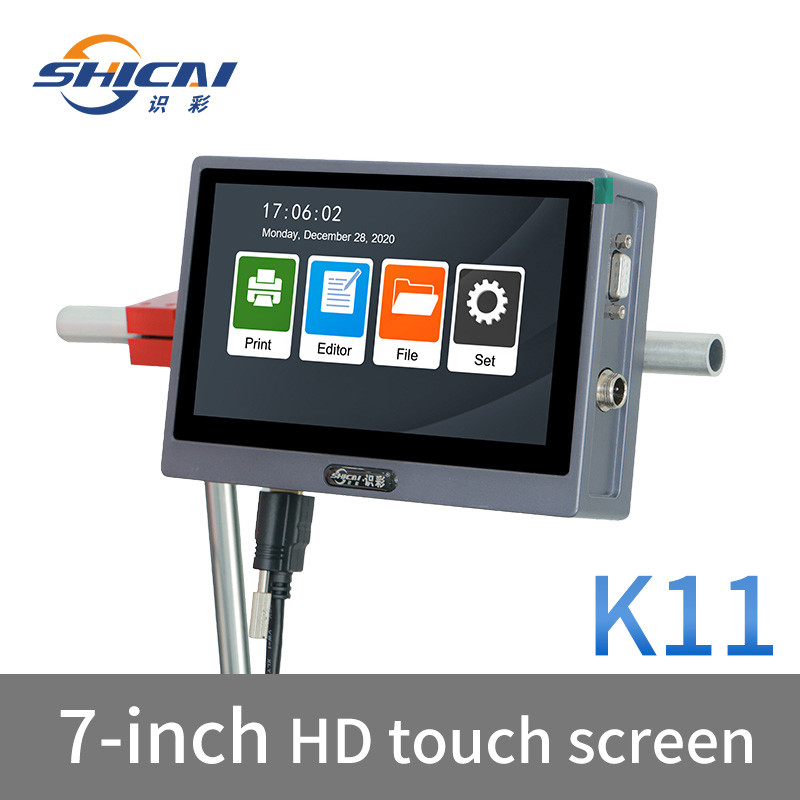 Automatic 12.7mm Inkjet Printer without Conveyor Serial Logo Barcode