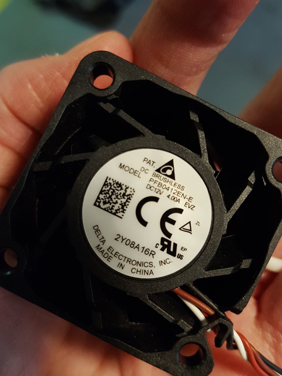 Delta Electronics PFB0412EN-E DC12V Brushless Cooling Fan