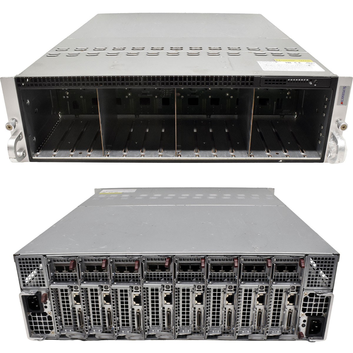 Supermicro SuperServer 5038MR-H8TRF 8x Blade Card X10SRD-F No CPU No RAM PC4