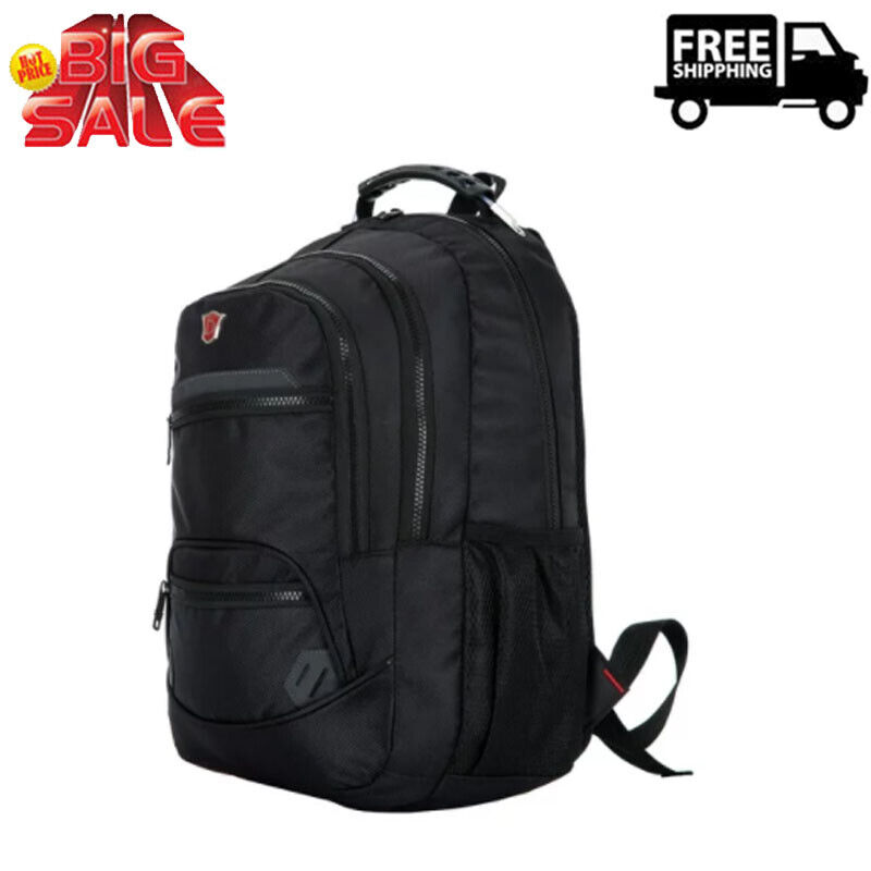 15.6 Inch Executive Laptop Backpack Travel Bag w/Padded Back Lightweight US