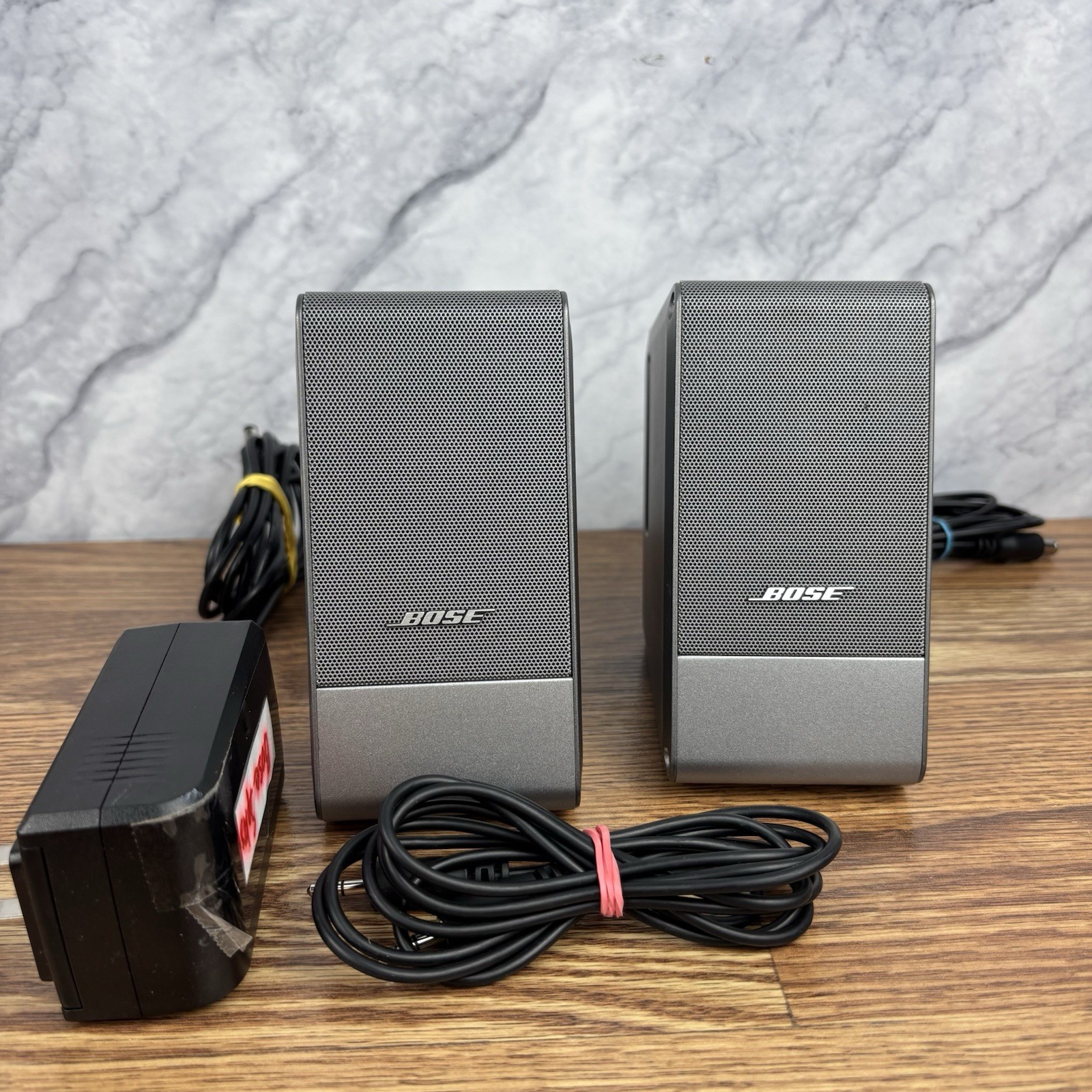 Bose MusicMonitor Desktop Computer Speakers Silver Sound Amazing