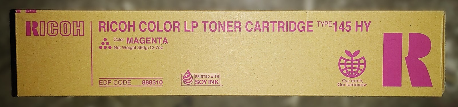Genuine Ricoh Type 145 888310 High Yield Magenta Toner Cartridge Aficio CL4000DN