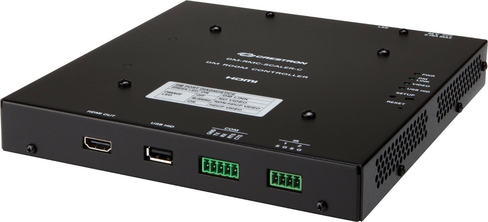 Crestron DigitalMedia 8G+® Receiver & Room Controller DM-RMC-Scaler-C HDBaseT