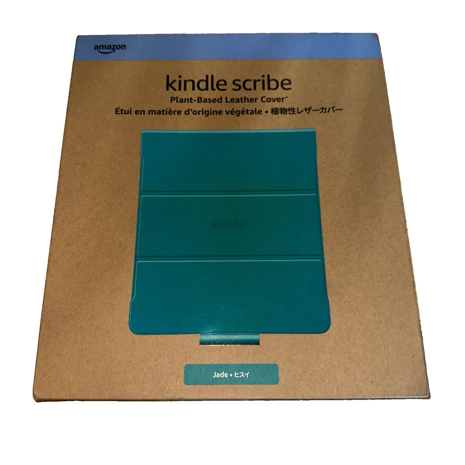 Kindle Scribe Plant-Based Leather Folio Cover Jade