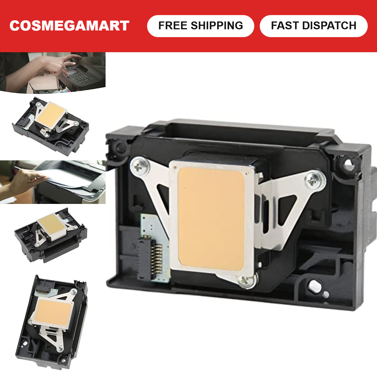 Print Replacement for R260 R390 1390 L1800 1400 1430 1500W - Durable ABS Compati