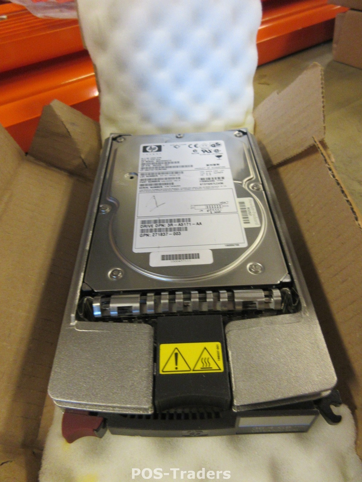 HP Invent 15k RPM 36.4GB Ultra 320 SCSI Hard Drive With Caddy 356914-007 as