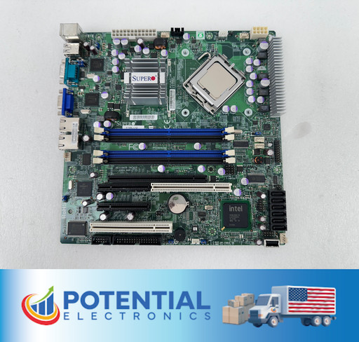 SuperMicro Computer X7SBL-LN2 LGA 775/Socket T Motherboard Intel CPU SLB9K 🚚