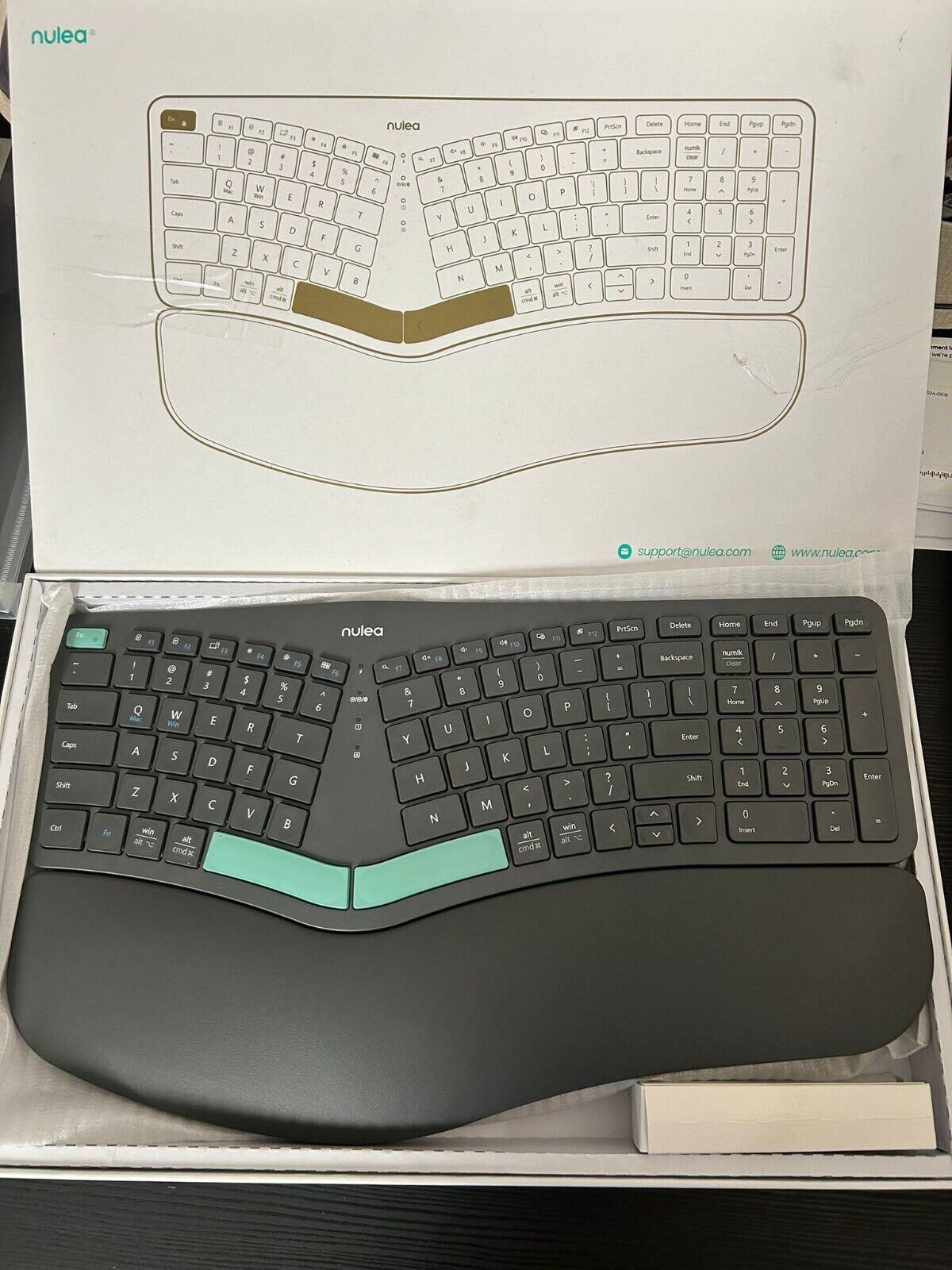 Nulea Wireless Ergonomic Keyboard 