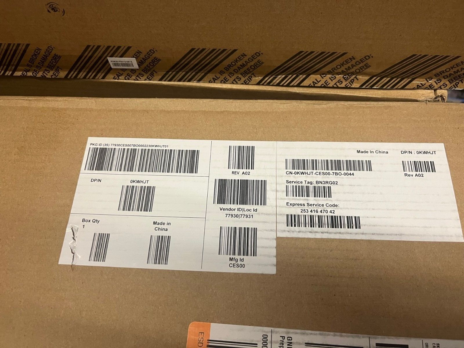 KWHJT Dell 24-Port 1/10GbE Base-T RJ45 Network Switch Module 0KWHJT