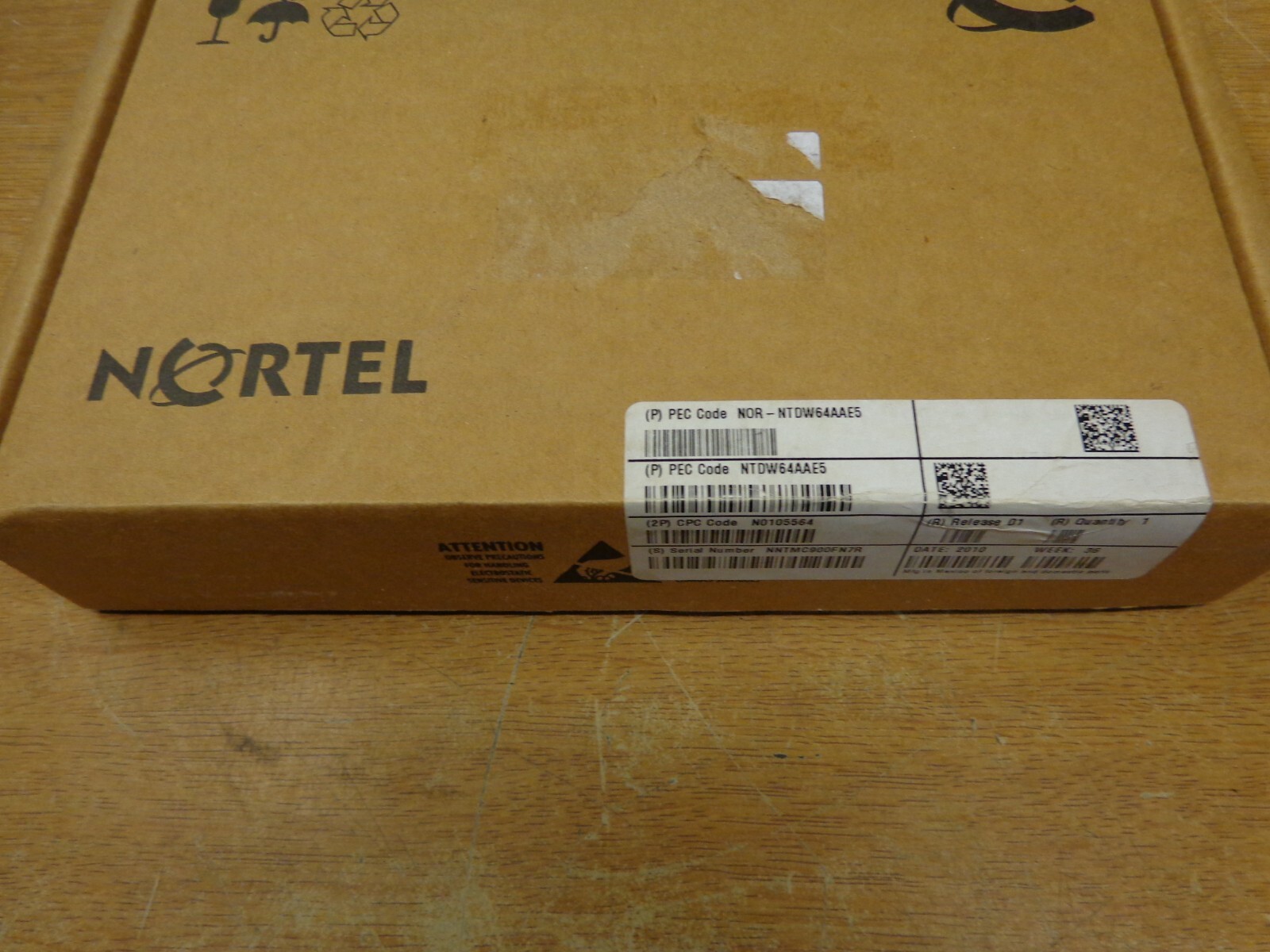 NEW (open box) Nortel NTDW64AA 96-Channel DSP Daughterboard for MGC Card