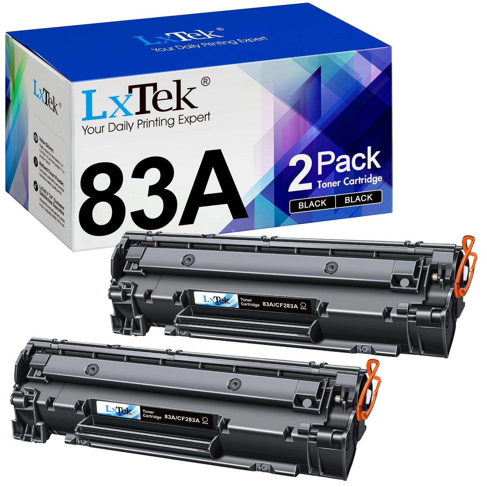 LxTek 83a Toner Cartridge Black Replacement for HP 83A CF283A Compatible with...