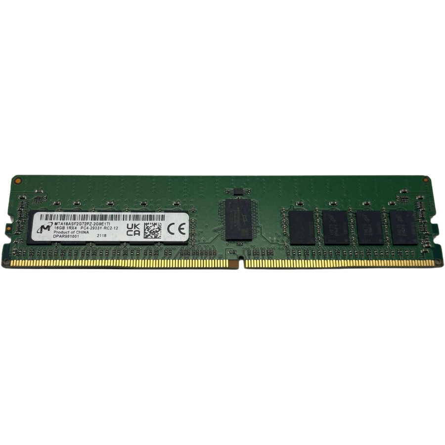 Micron MTA18ASF2G72PDZ-2G9 ECC Server Memory 16GB 2Rx8 2933 RDIMM PC4-23466