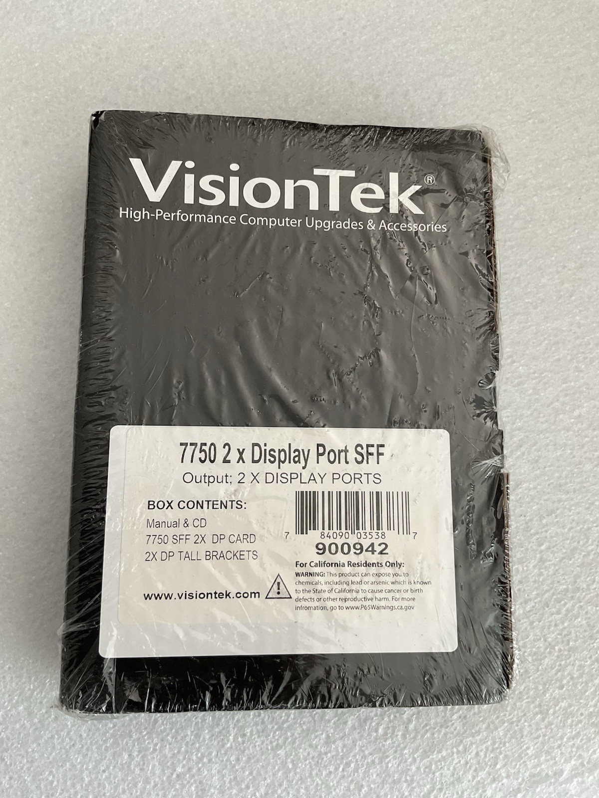 NEW VisionTek Radeon 7750 SFF 1GB DDR3 3M (2x HDMI, ports) Graphics Card 900942