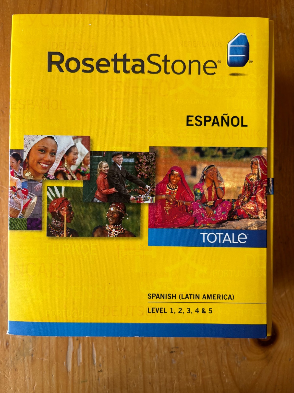 Rosetta Stone Spanish Totale Levels 1-5