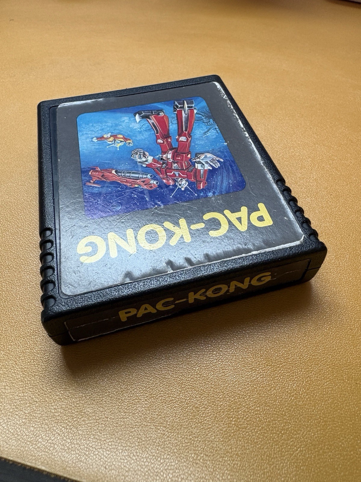 RARE & TESTED Atari 2600 PAC-KONG Video Game Cartridge - GERMAN - PAL (not NTSC)
