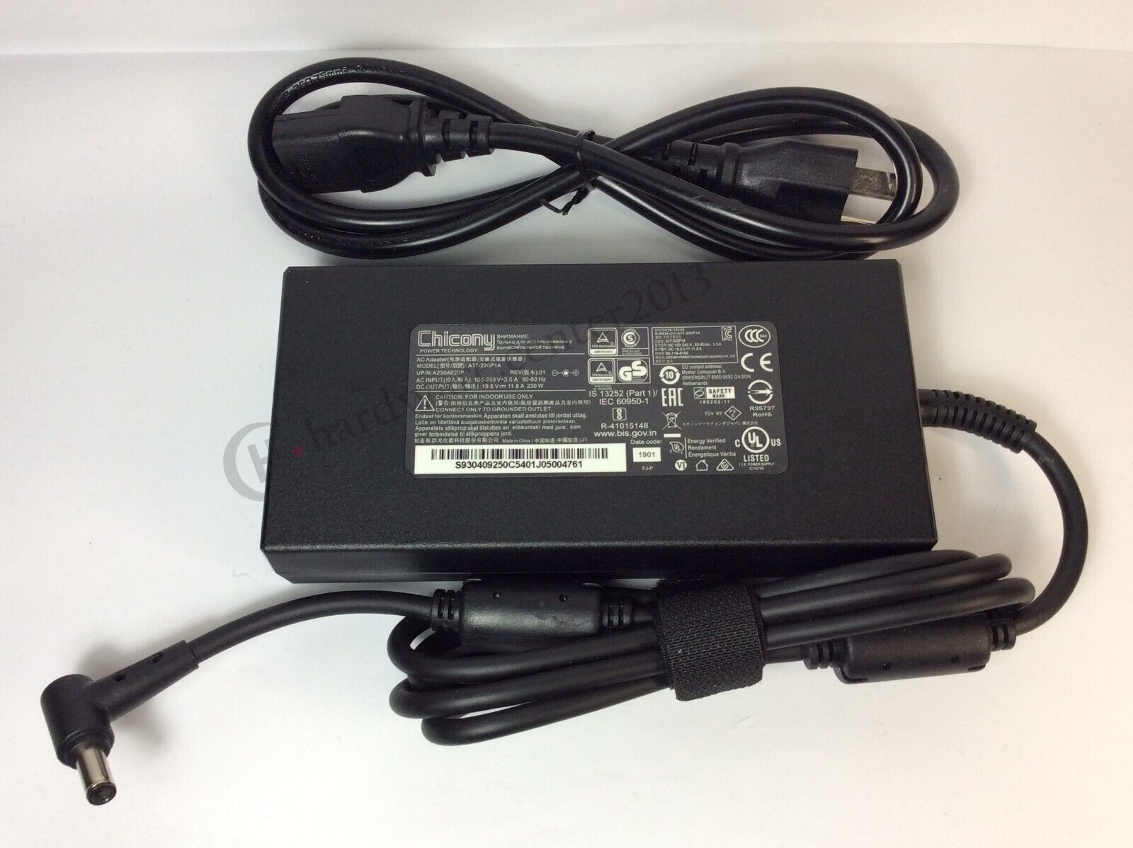 New OEM MSI GS65 STEALTH 9SF-447NZ Gaming Laptop Power Supply 11.8A 230W Charger