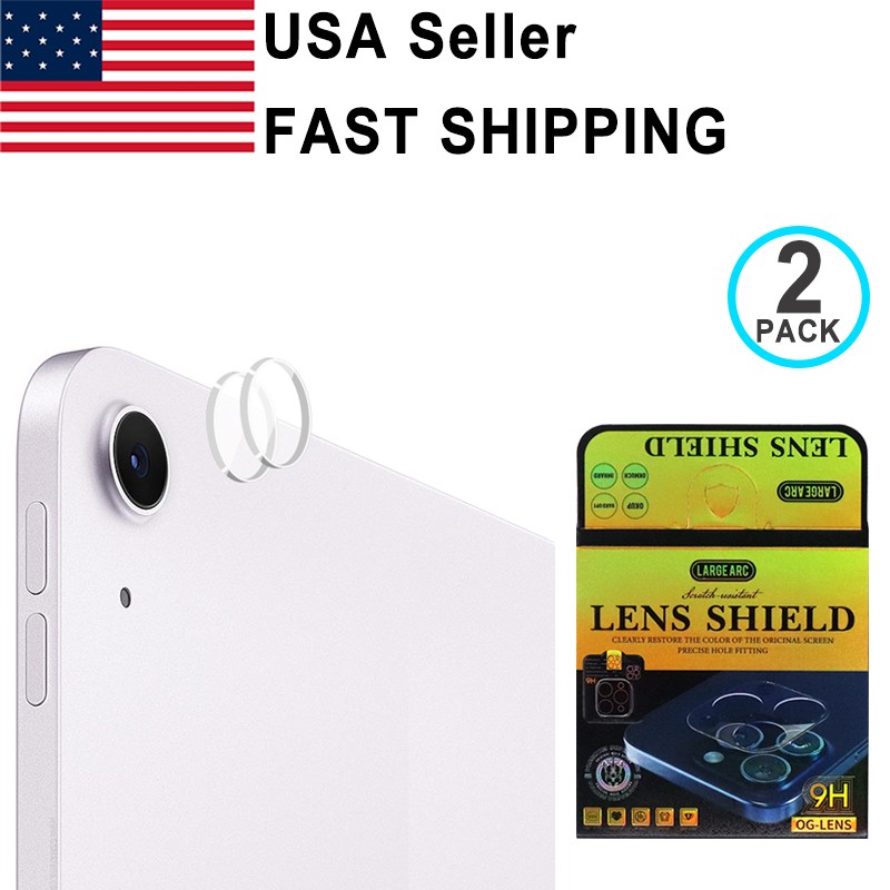 2PK Camera Tempered Glass Screen Protector For iPad Air 11/13 Pro 11/13 2024