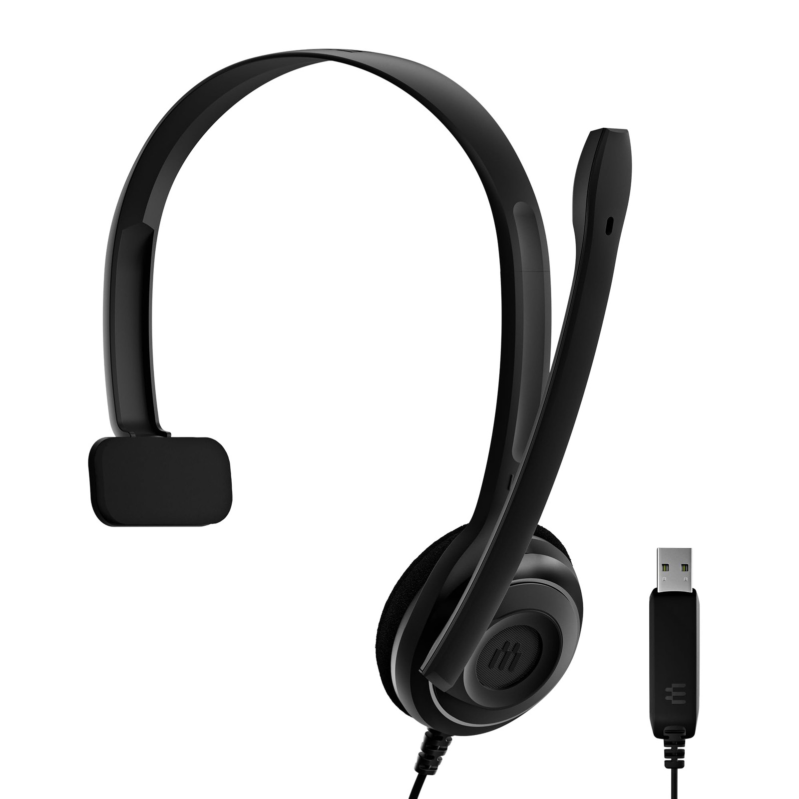 EPOS PC 7 USB Wired Headset – Lightweight 1 Count (Pack of 1), Black