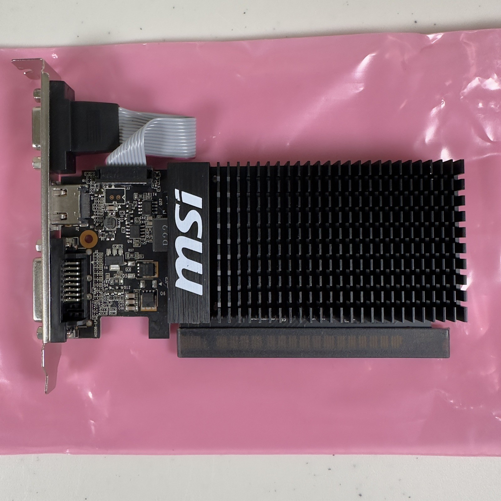 MSI GeForce GT 710 1GD3H LP Graphics Card HDMI DVI VGA