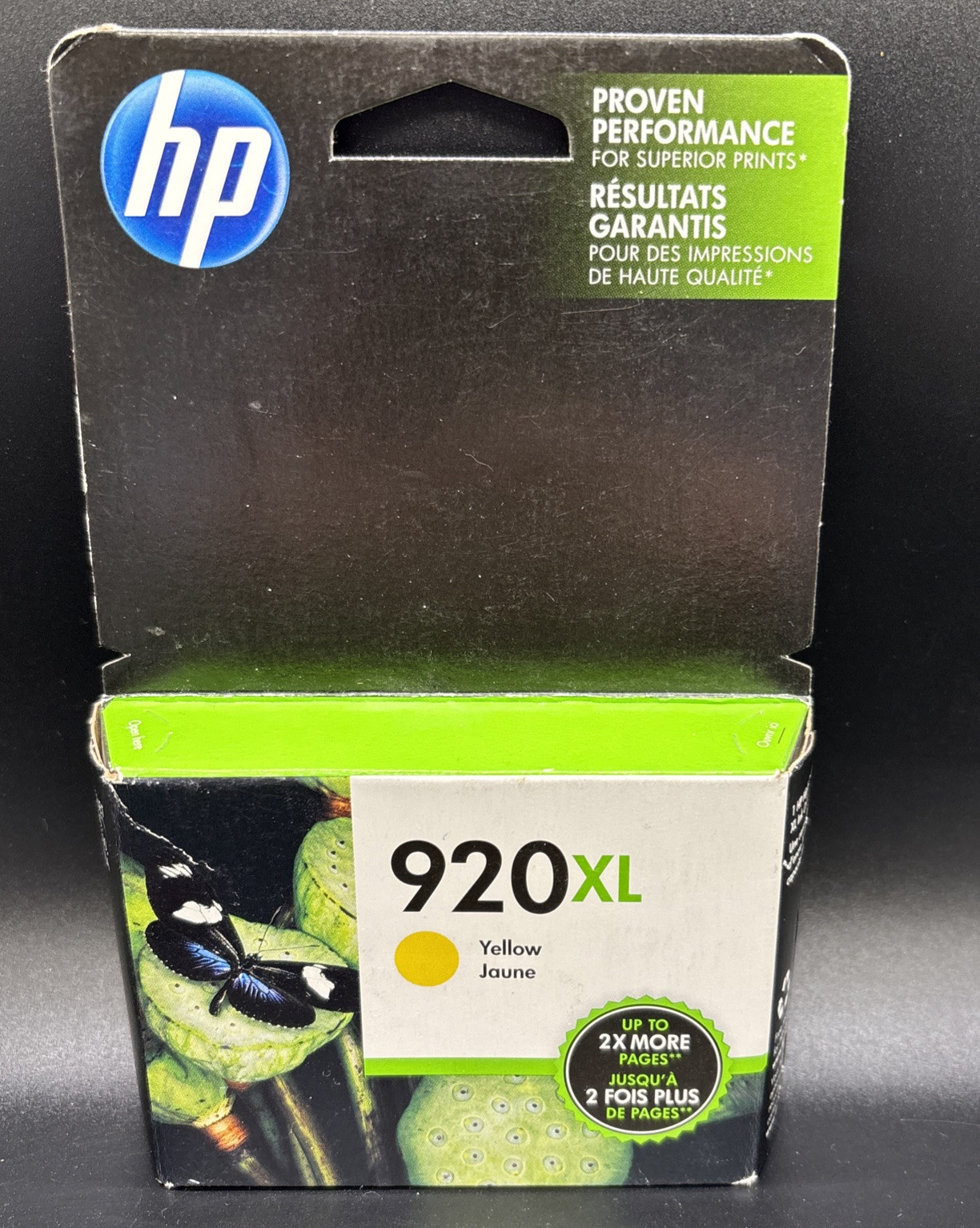 New Genuine HP 920XL High Yield Yellow Ink Cartridge Exp. Sep 2017