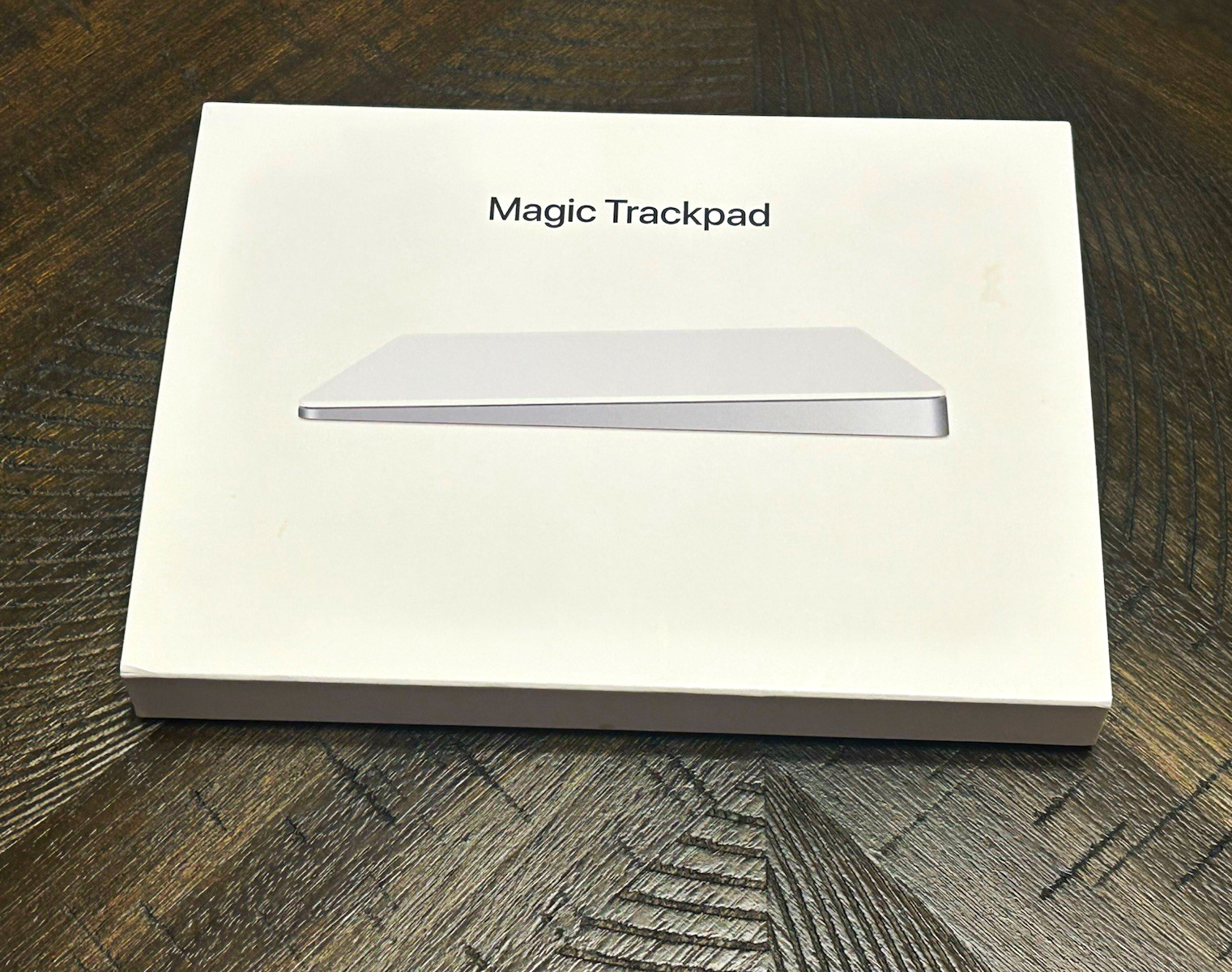 Apple Magic Trackpad 2 White MJ2R2LL/A - COMPLETE IN BOX CIB with Cable & Manual