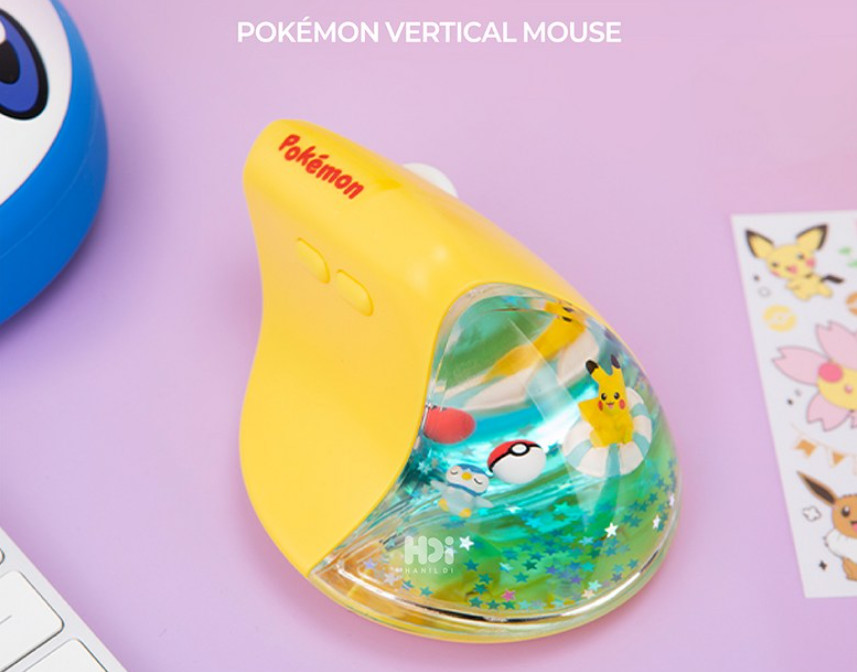 Pokemon Pikachu Vertical Wireless Bluetooth Mouse