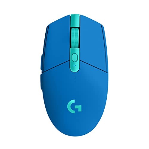 Logitech G G304 LIGHTSPEED Wireless Mouse G304-BL 99g HERO 12K Sensor 6 Programm