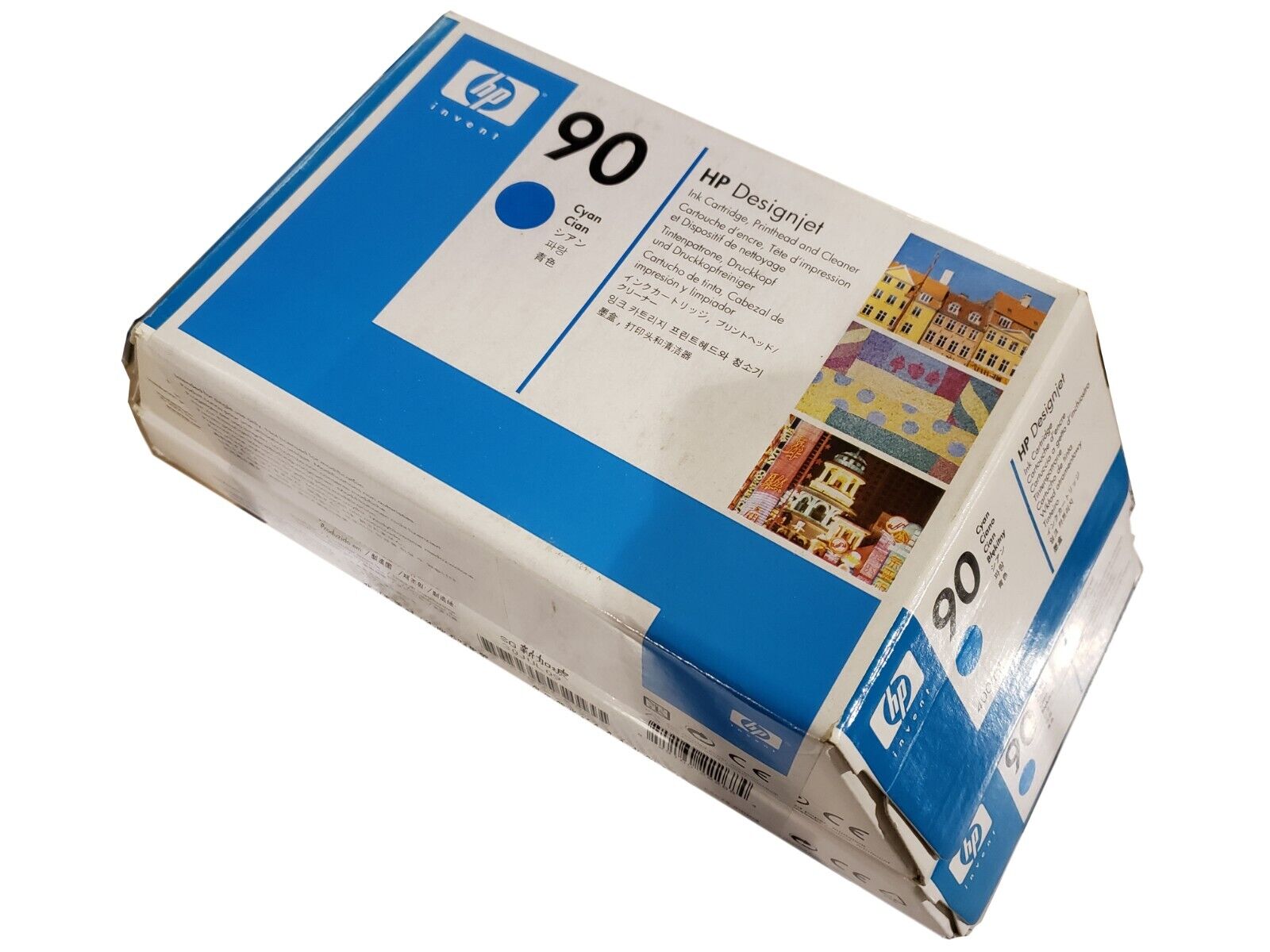 HP Designjet 90 C5079A Cyan Ink Cartridge Printhead Cleaner Kit