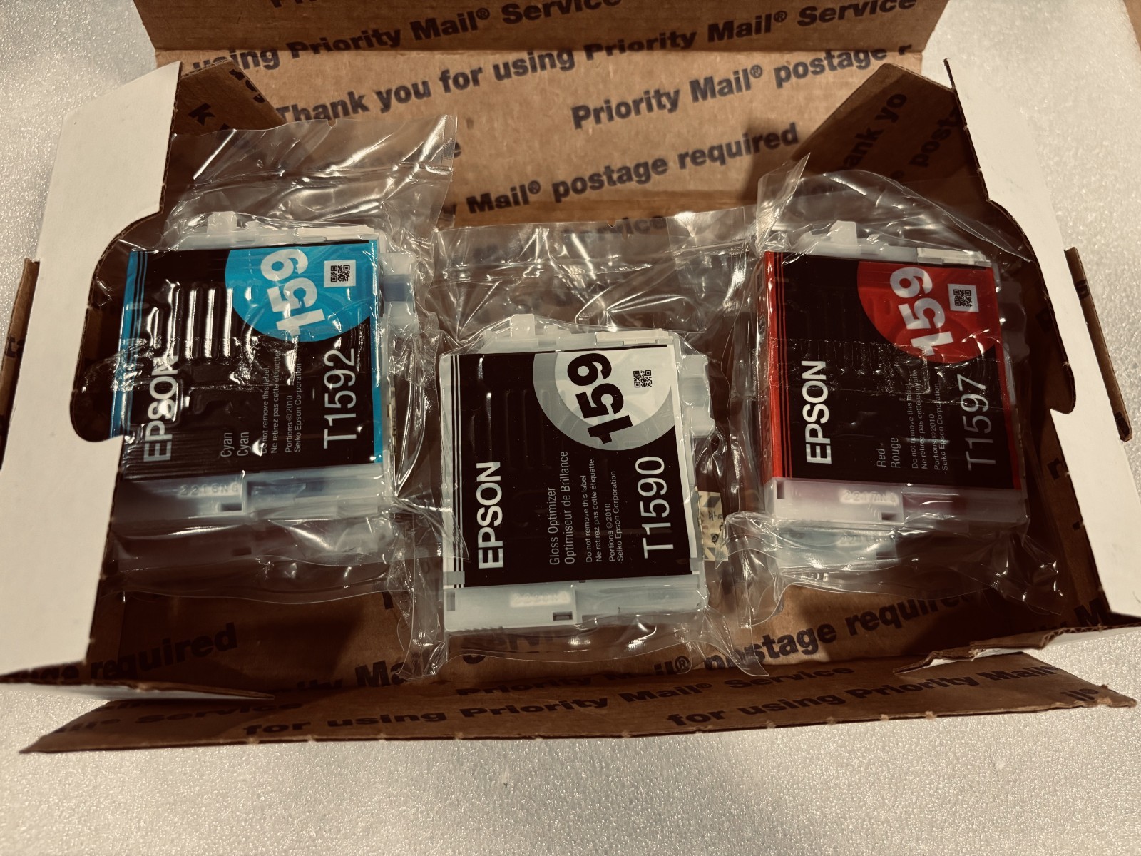 Epson Genuine 159 Ink Cartridges Lot