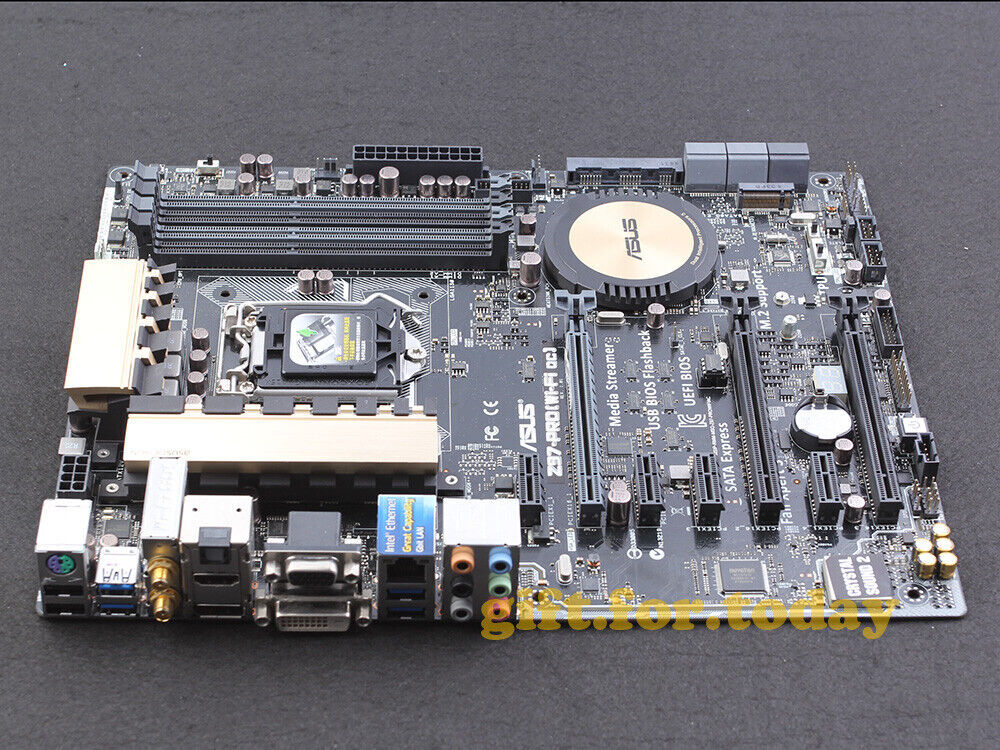 ASUS Z97-PRO (Wi-Fi ac) LGA 1150 Intel Z97 SATA6Gb/s USB3.1 Motherboard With I/O