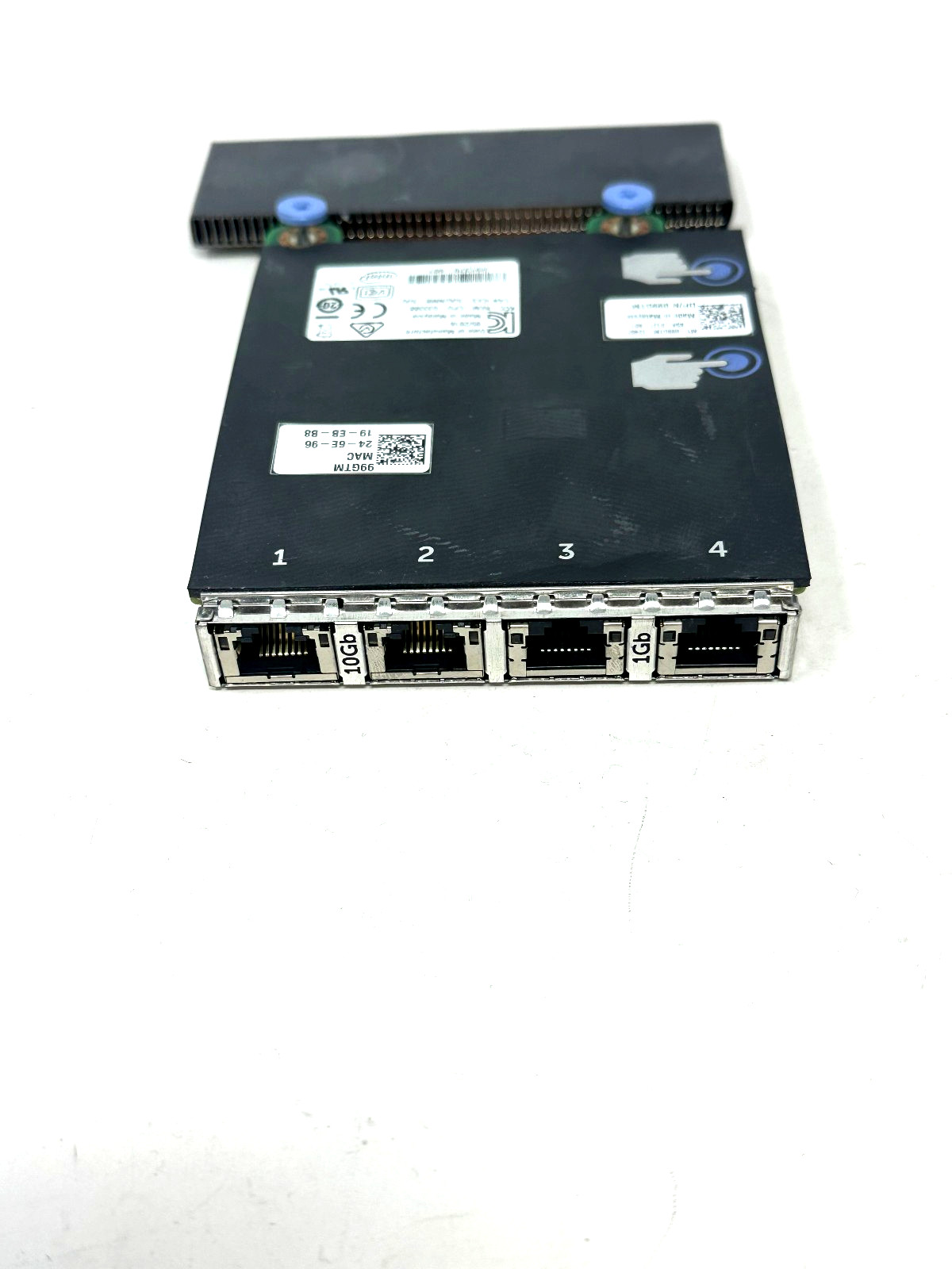 Dell 99GTM Quad Port  RJ-45 2x10GB 2x1GB Network Daughter Card  099GTM