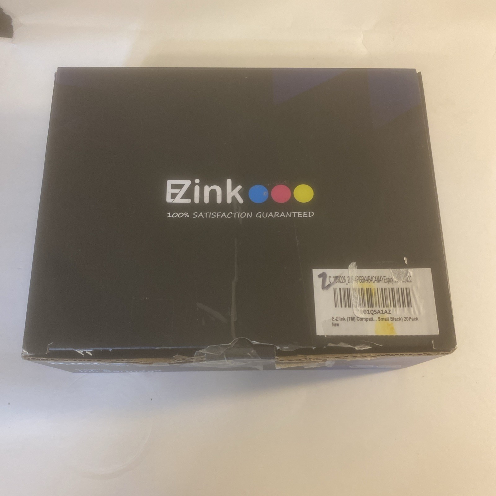 EZInk Cyan Magenta Yellow Black Premium Ink Cartridges in Original Box
