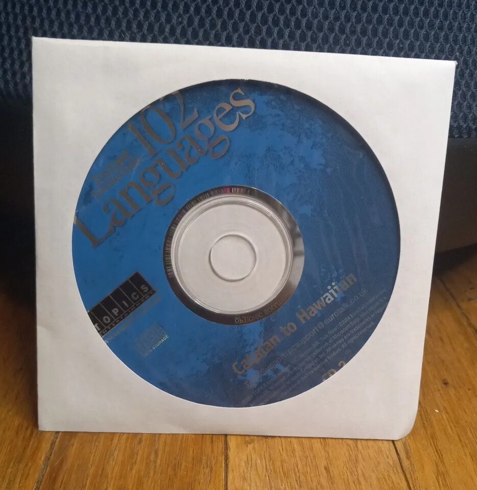 Instant Immersion 102 Languages CD-ROM Disc 2 Catalan to Hawaiian PC / MAC