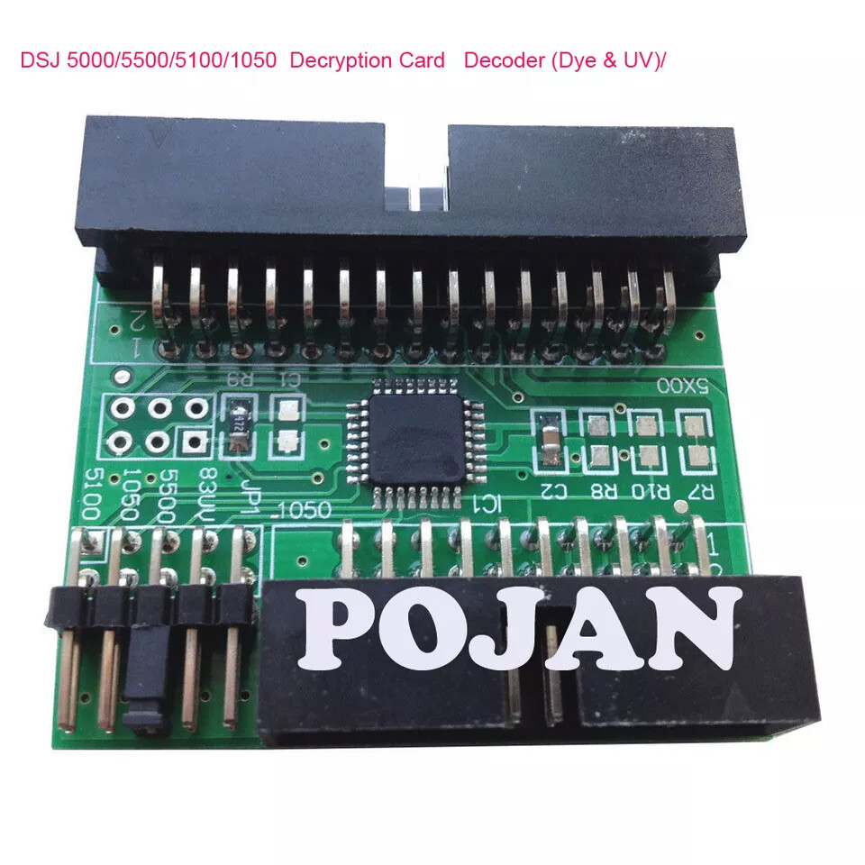 Decryption card Fit for  HP DJ 5000 5100 5500 1050C Ink Cartridge Chip  #81 #83