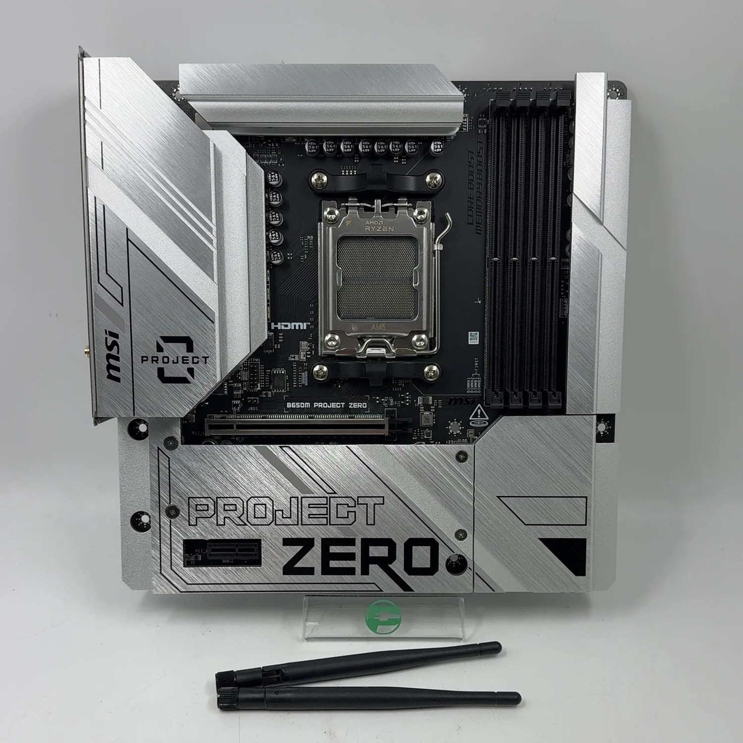 MSi B650M Project Zero AM5 Back-connect mATX WIFI AMD DDR5 Motherboard