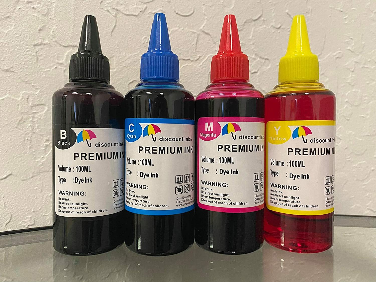 4X100ml bulk CIS CISS refill ink FOR EPSON Workforce WF2530 WF2540
