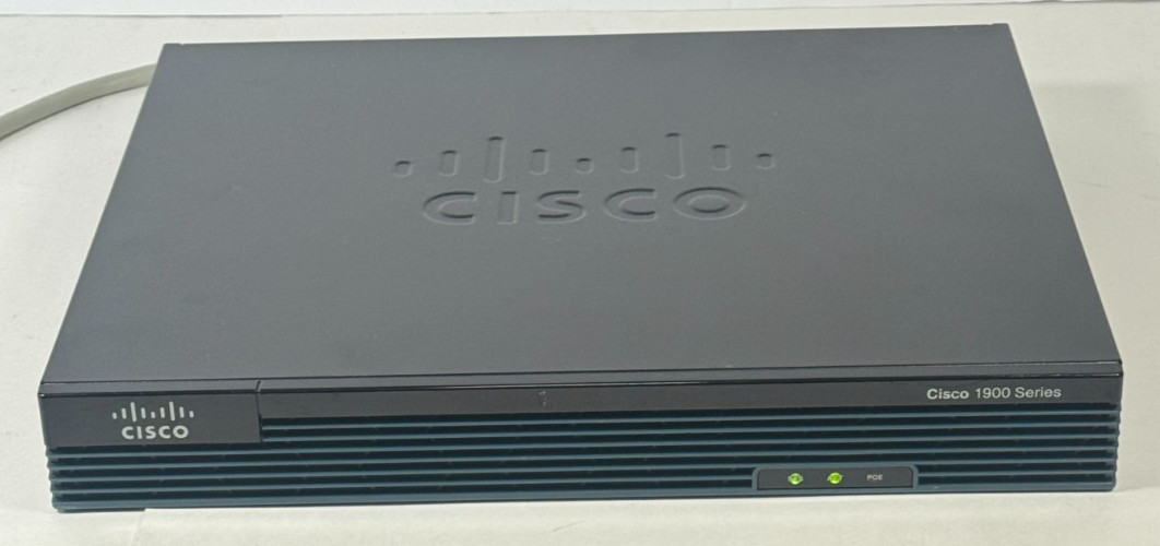 Cisco 1921-1900 Series Integrated Services Gigabit Network Router w/ Power Cord