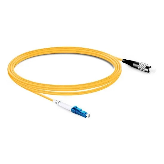 10M LC UPC‑FC UPC Simplex OS2 9/125 LSZH Fiber Patch Cord FTTH