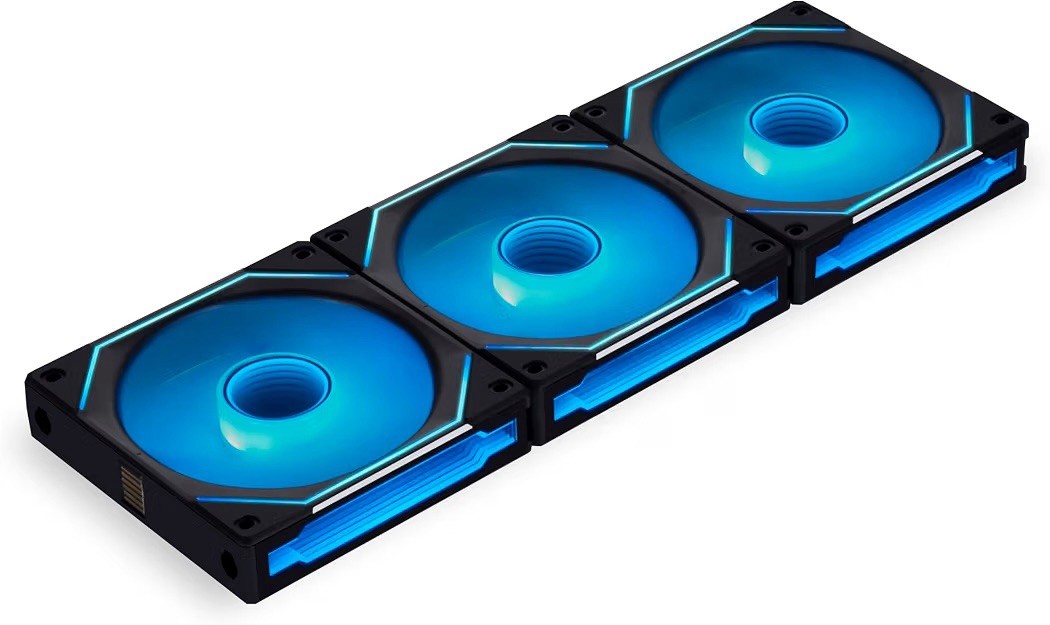 Lian Li UNI Fan SL-Infinity Wireless 120 - Triple Pack - 2.4 GHz New Sealed