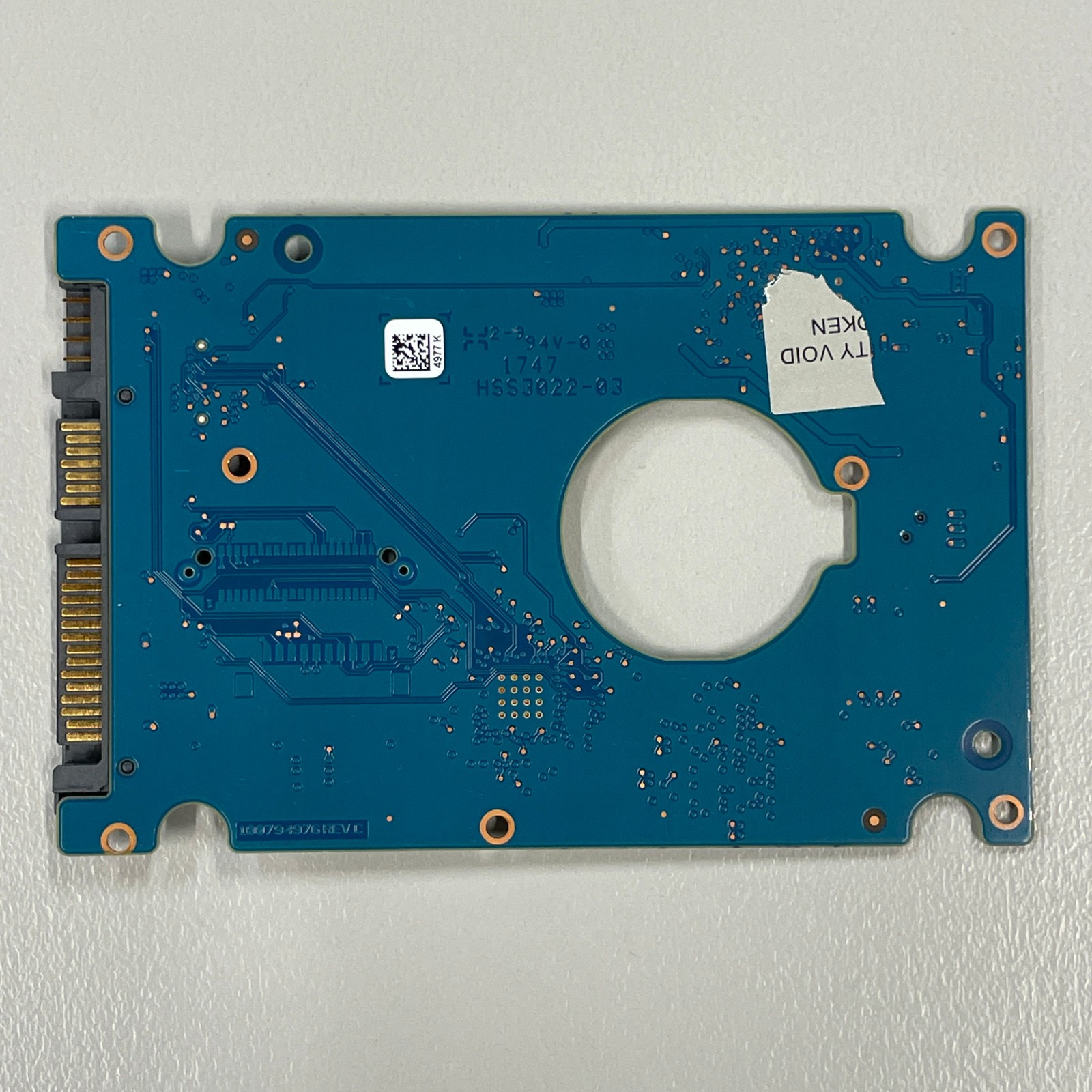 Seagate 4TB 2.5" SATA HDD PCB Logic Board 100794976 REV C ST4000LM024 FW 0001