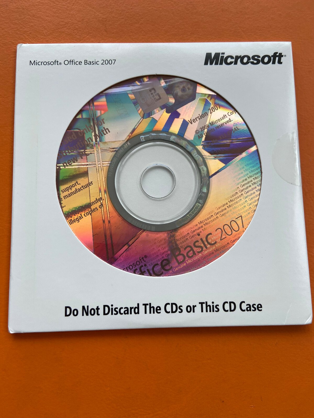 Microsoft WORD 2007 ,EXCEL 2007 ,OUTLOOK  2007 Full Version With License  NEW