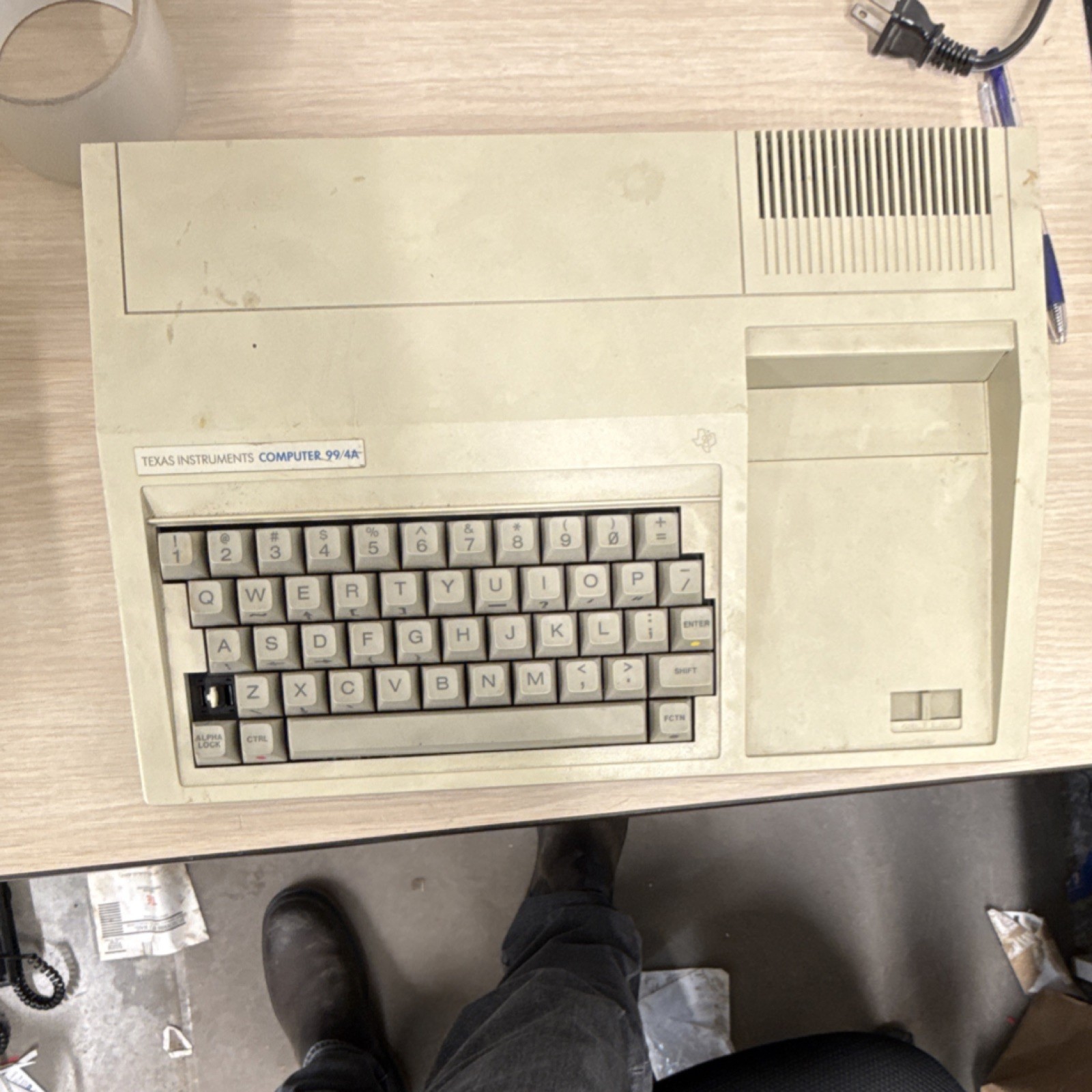 Texas Instruments 99/4A Vintage Home Computer Classic Personal Desktop System