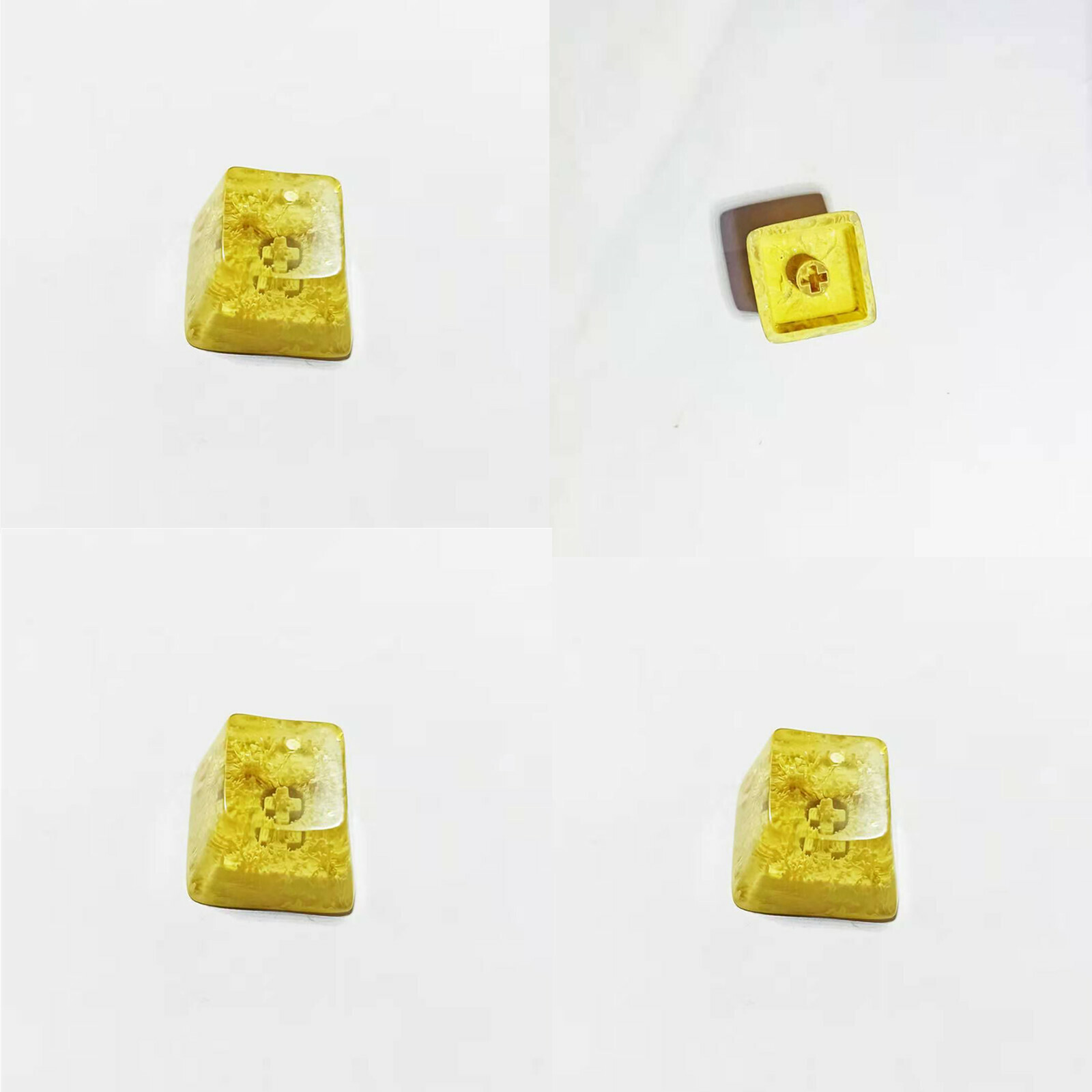 Blooming Keycap R4 Resin Translucent Cap DIY Spare Set For Mechanical Keyboard