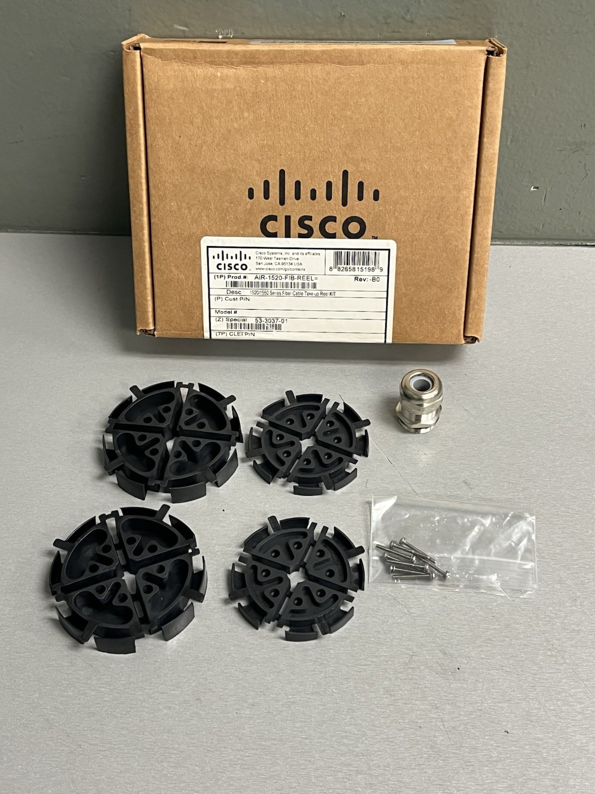 Cisco AIR-1520-FIB-REEL 1520/1550 Series Fiber Cable Take Up Reel Kit